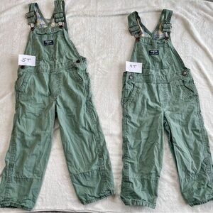 OshKosh Green Kids Overalls